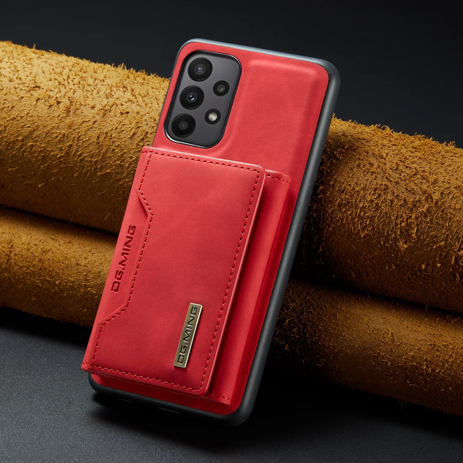 2-in-1 Magnetic Detachable Leather Wallet Phone Case