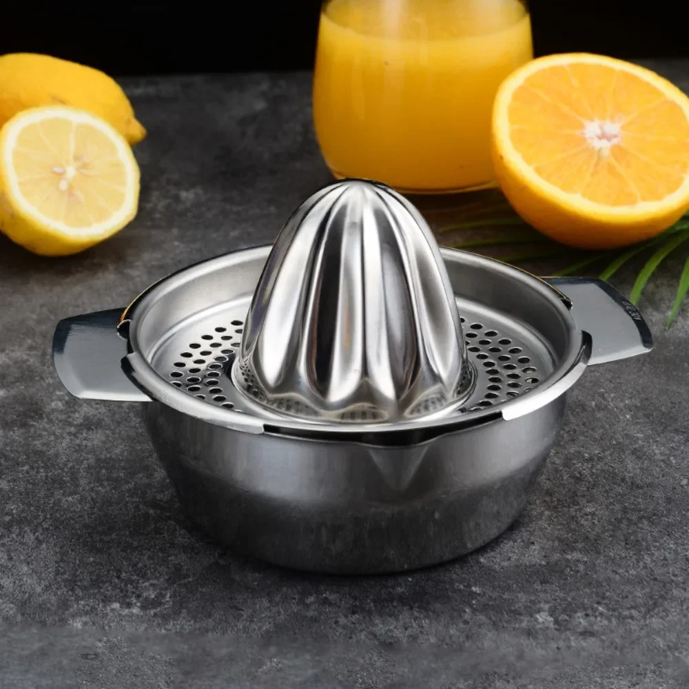 Fruit Juicer Lemon Squeezer Juice Squeezer 304 Stainless Steel Fruit Lemon Orange Juicer Household Small Creative Juicer Portable Manual