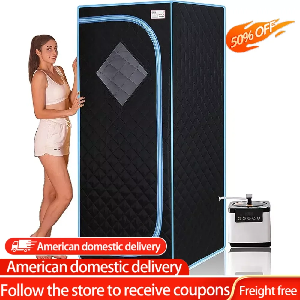 

Full Size Personal Home Sauna 1000watt Steam Generator with Protection,60 Minute Timer with Remote Control Freight free