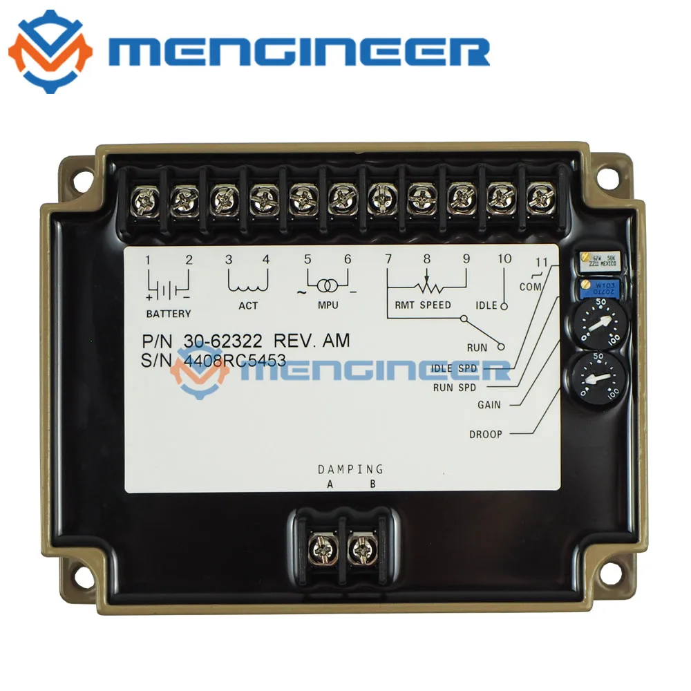 환풍기 무료 빠른 배송, 디젤 발전기 세트 및 속도 제어 보드 3044196 3062322