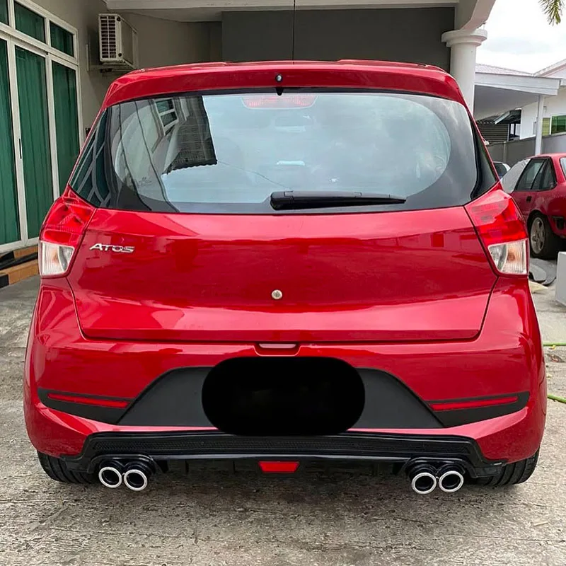 For Hyundai Atos/ Prime 2003-2015 Year Rear Bumper Diffuser Lips ...