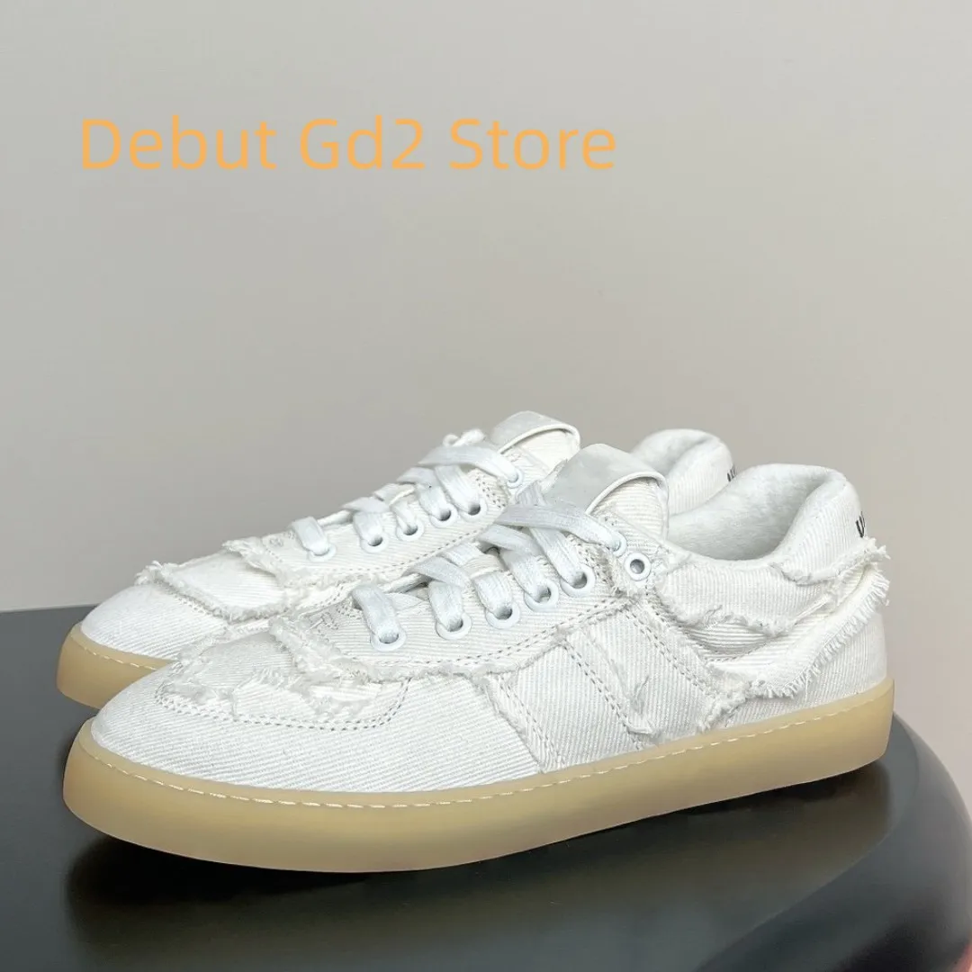 

New Tassel Canvas Sports Shoes Retro Spring/Summer Forrest Gump Shoes Instagram Couple Versatile Ultra Light Running Shoes Trend