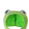 Novelty Funny Big Frog Eyes Bunny Ears Cute Cartoon Plush Hat Toy Green Full Headgear Cap Cosplay Costume Party Dress Up Hat 6