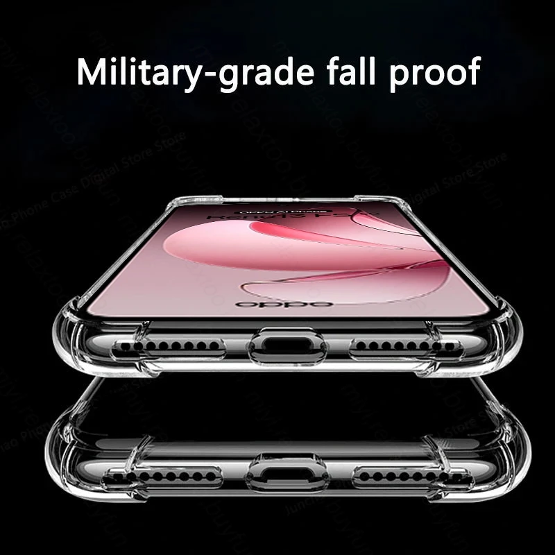 Clear Shockproof TPU Soft Cover with Airbags