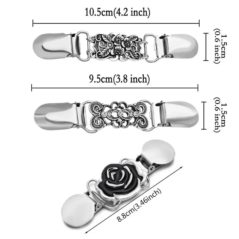 

Vintage Cardigan Duck Clip Pin Women Shawl Blouse Collar Sweater Scarf Clasp 264E