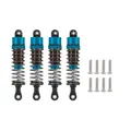 4pcs 75mm blue