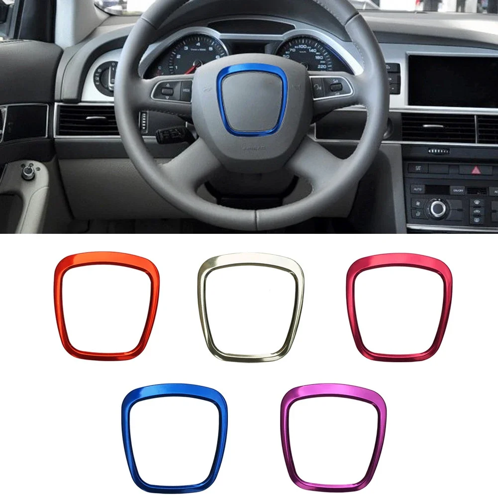 Premium Car Steering Wheel Decoration Ring Trim Cover Sticker