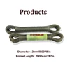 1 Roll  20m/787in  Portable utdoor Travel  PVC wrapped steel wire rope,Clothes Drying Rope,For Camping And Hiking, Handmade DIY 3