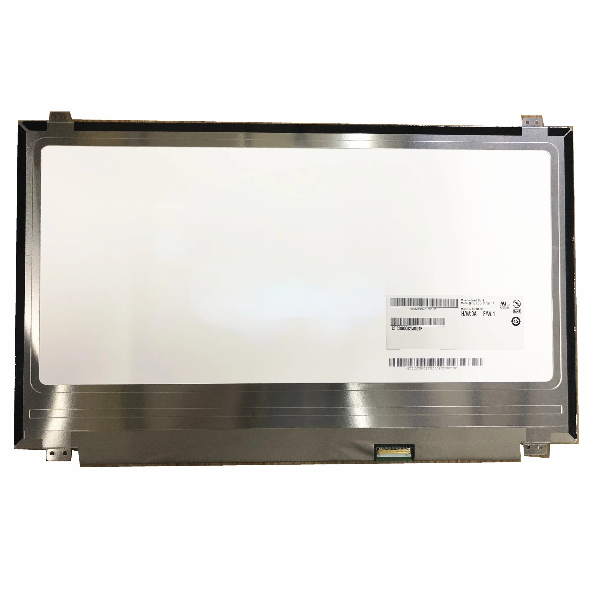 

B156HAN01.1 B156HAN01.2 LP156WF6 SPA1 SPB1 LTN156HL01 LTN156HL02 IPS ЖК-экран для ноутбука 1920*1080 30 контактов 72% NTSC
