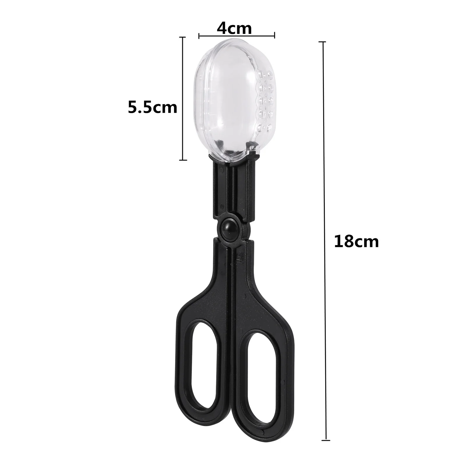 Bug Insect Catcher Scissor Reptile Indoor Outdoor Portable Plastic Clamp Tong Transparent Birds Spiders Trap Box Garden Supplies