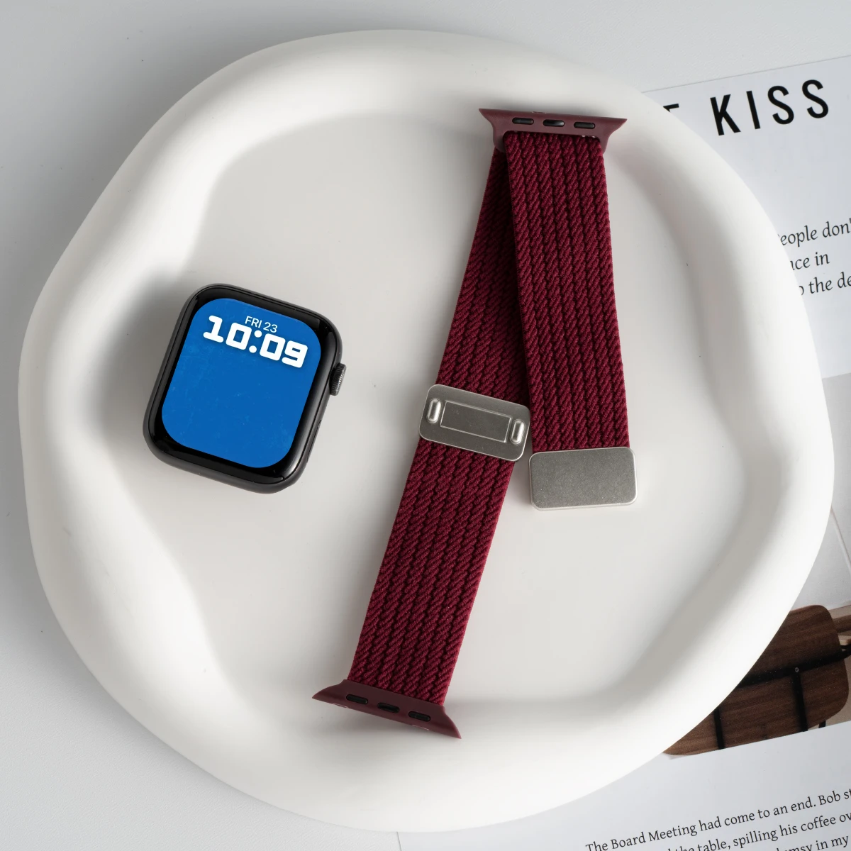 Braided Loop Magnetic Bracelet Strap