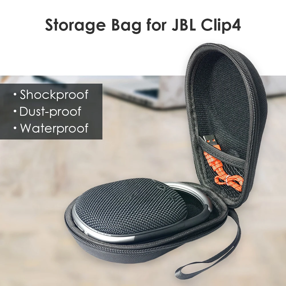 Custodia Antiurto Per Altoparlanti E Accessori Jbl Clip 4