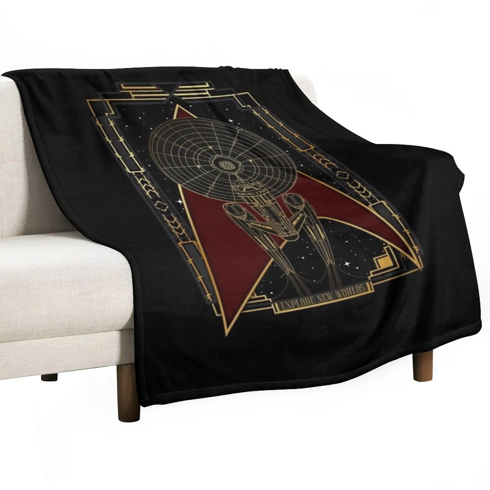 

Explore new worlds Throw Blanket Summer Blanket Blankets For Sofas Sofas Sofa Quilt