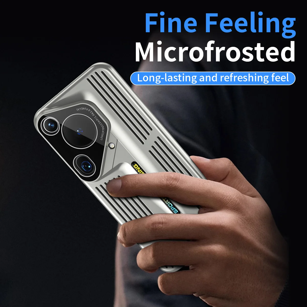 Luxury Blade Cooling Heat Dissipation Shockproof Phone Case