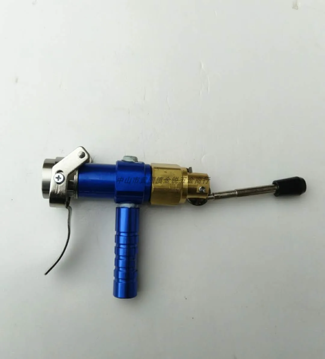 

Stainless steel head wrench type quick inflation gun connector KCQ-E-B for pressure testing in refrigeration industry