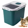 Pet Food Storage Container 22lb Air Tight Dog Food Container Pet Dry Food Storage Moisture Proof Cat Puppy Food Bin With Lid 2