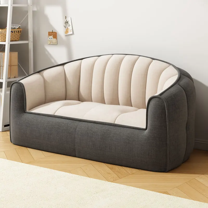 

Single Lazy Bean Bag Sofa Mattress Waterproof Lounges Chair Baby Bean Bag Sofas For Stuffed Curved Pouf Chambre Furniture ZN