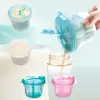 3 Grid Portable Milk Powder Formula Dispenser BPA Free Food Container Infant Bean Storage Box for Kid Care Toddler Travel Bottle 2