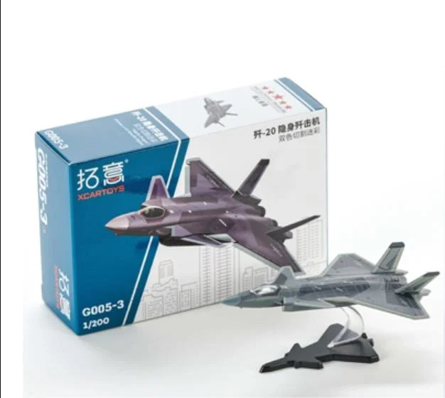 Xcartoys 1:200 J-20 Double Color Stealth Fighter G005-3/4