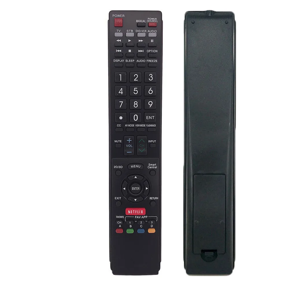 Telecomando Per Sharp Lc-70Le734Un Lc-70Le755U Lc-60Le750U Lc-60Le632U Lc-60Le810Un Muslimacos Led Lcd Hd Tv