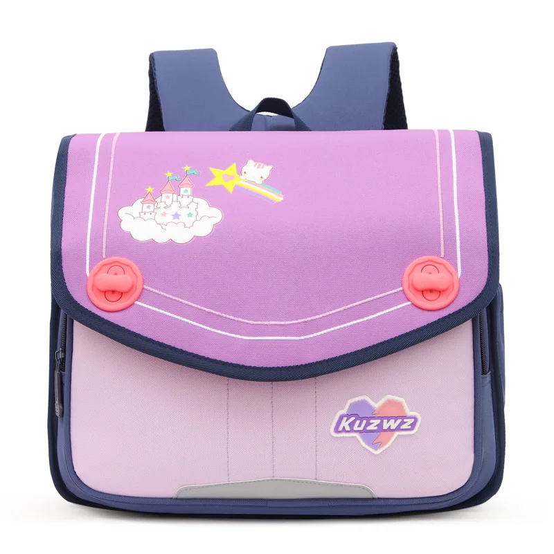 Children Cartoon Student Horizontal British Simple Backpacks Back To School Girls Boys Large Capacity Schoolbags for Travel Hot