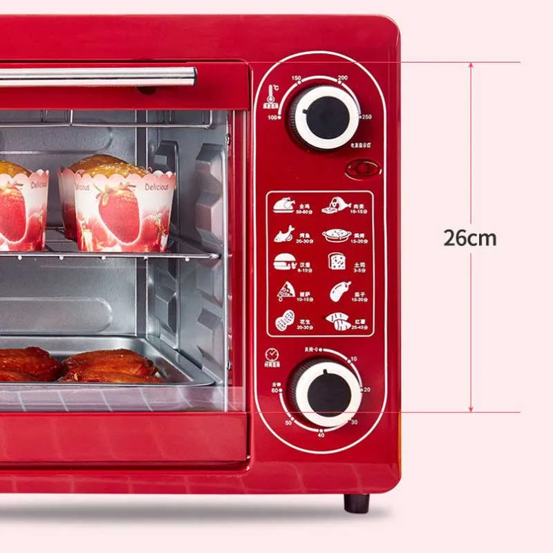 110V /220V 2000W fully automatic Electric oven home air fryer multi-functional baking 48L pizza oven cocina Oil-free cuisine