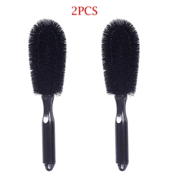 Premium Tire & Wheel Cleaning Brush with Handle - Efficient Scrubber for Cars, Motorcycles, and Trucks (2PCS)