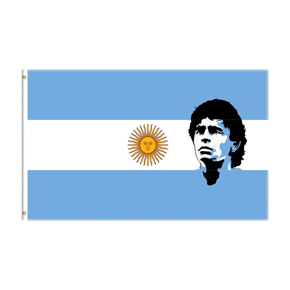 

3x5Ft Argentlna Flag Prlnted Banner For Decor ft flag banner1