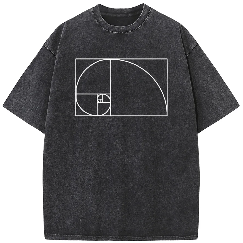 

Rectangular Geometric Men's Short-Sleeved T-shirt Men Women Casual Fashion Oversized T-shirt Hot Sale Student Top T-shirts