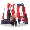 2025 American Flag Donald Trump shorts Trump Election shooting picture Print Return Shorts Boys Beach Pants 3