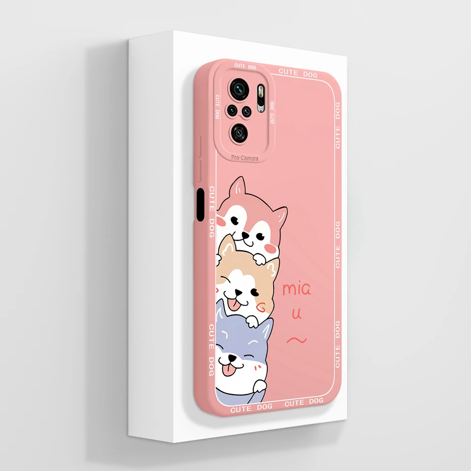 Luxurious Soft Silicone Shockproof Back Cover for POCO M5S - Full Protection Fashion Case