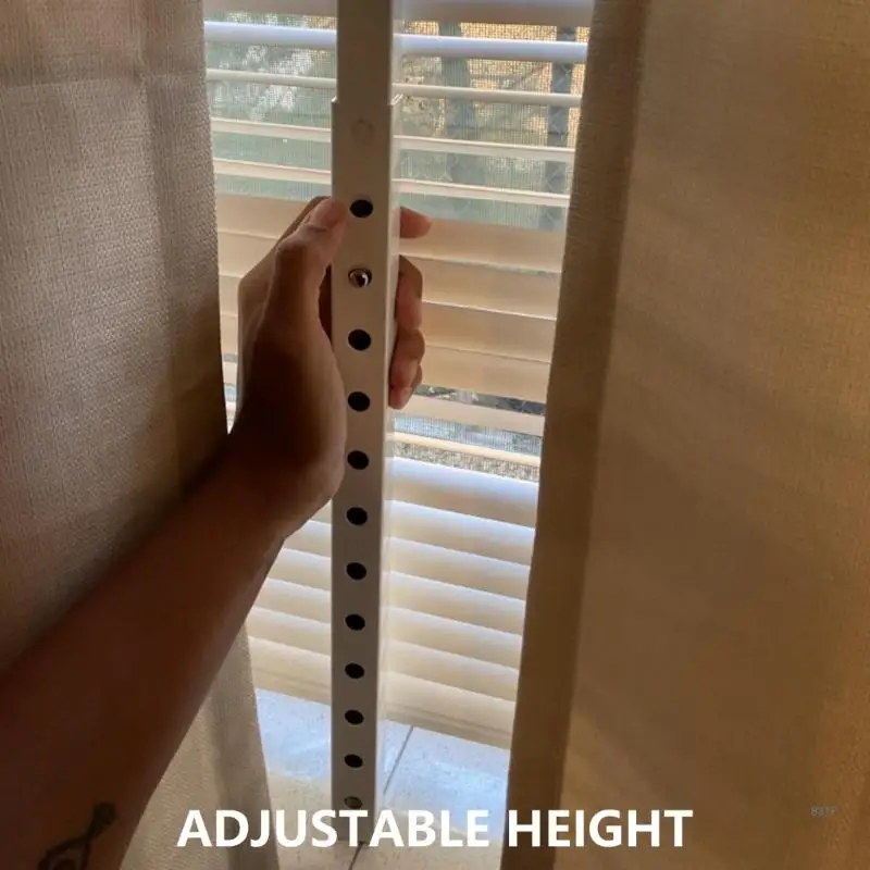 Window Security Rod Adjustable Home Window Interior Lock Security Rod AntiTheft Stoppers for Childrens Room