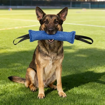 Durable Jute Dog Tug Toy 1