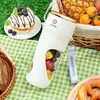 2024 New Portable Hand-held Juicer 10-leaf Blade Head Fast Juice Extraction 340ml Capacity Automatic Cleaning Wireless Juice Cup 2