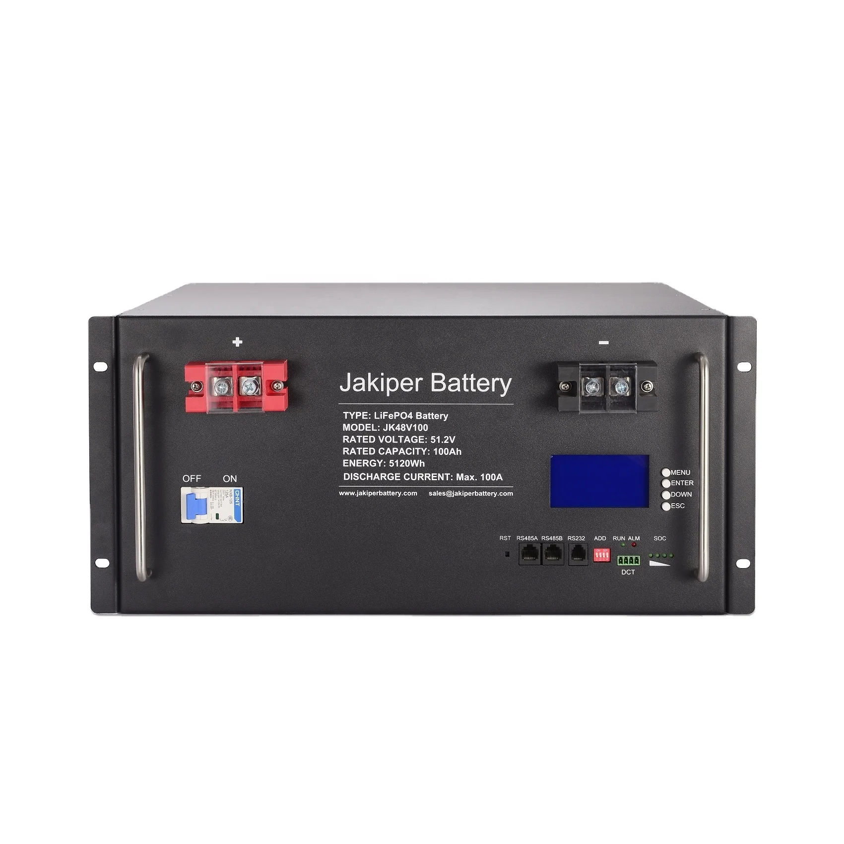 LiFePO4 100ah 5kwh 48v Lithium ion Batteries EG4 Home Use Inverter