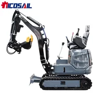 China EPA Engine Small Excavator 1000kg 1500kg 2000kg Customizable Compact Excavator for Urban Construction And Maintenance