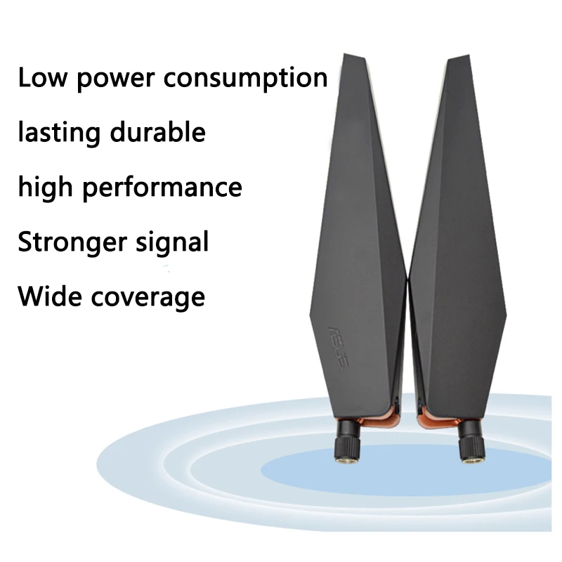 Original ASUS 2.4G 5.8G AC-5300 WiFi Antenna 15dBi Signal Booster For GT-AC5300 AC68U/86U/88U Router Modem