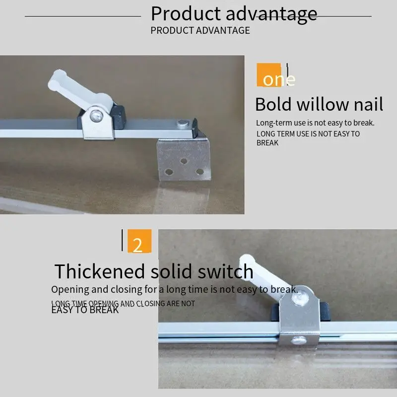 Window Wind Bracing Casement Type Window Pole Telescopic Launch Limiter Safety by Wind Bracing Bracket