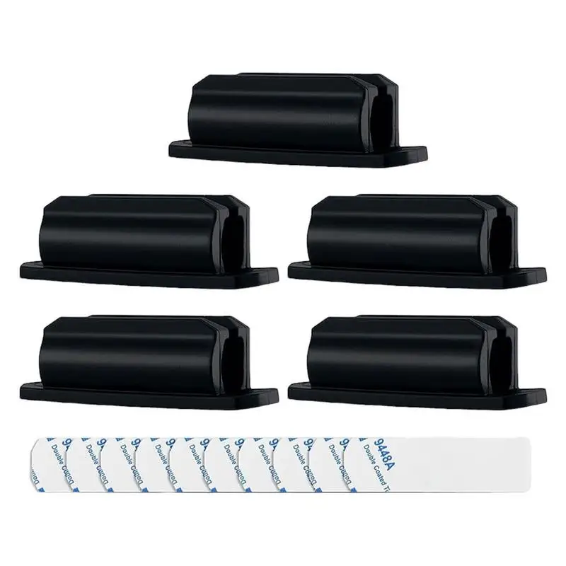 Silicone Pen Holder Adhesive Pen Cover Clips Learning Stationery School Supplies Desk Accessories Child Safe Writing Tools 5Pcs