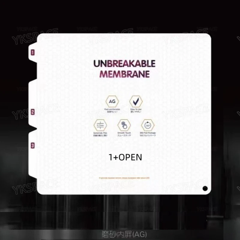 Matte Hydrogel Film Clear TPU Soft Screen Protector - Inner Front & Back - Anti-Fingerprint