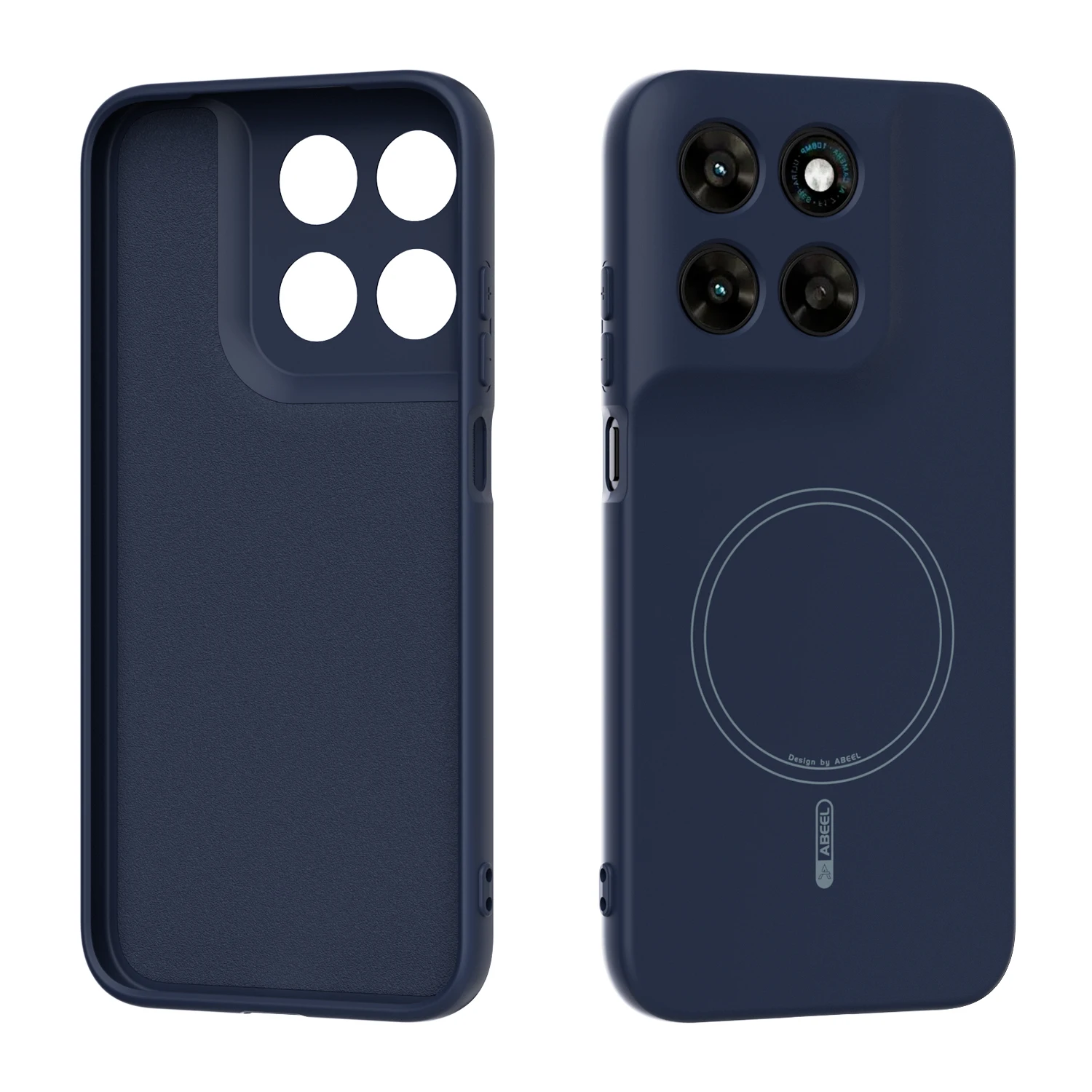 Sleek Liquid Silicone Magnetic Shockproof Case with Enhanced Protection