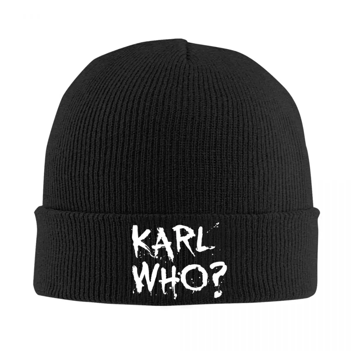 

Karl Who Skullies Beanies Caps For Men Women Unisex Cool Winter Warm Knitting Hat Adult Bonnet Hats