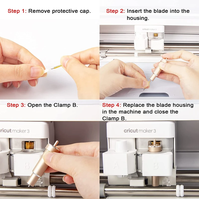New Blades For Cricut Explore 3/Air 2/Air/One/ Cricut Maker