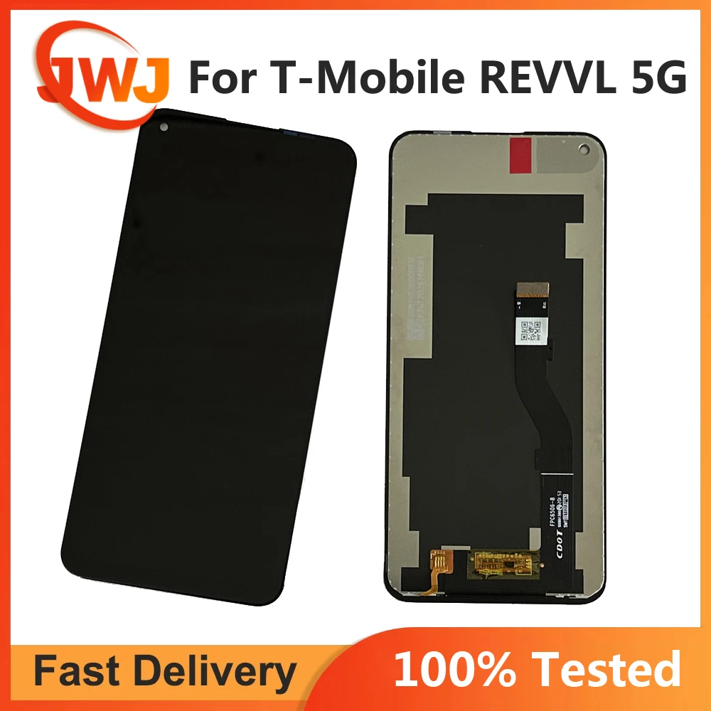 Original For T-Mobile REVVL 5G LCD Display Screen Touch Panel Digitizer For T-Mobile REVVL 5G Display