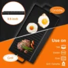 Bulit-In Gas Cooktop with Griddle, 5 Italy SABAF Powerful Burners Over 92% High Efficiency, Max 48300BTU Gas Stove Top, 304 Stai 2