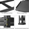 2 Packs All Metal 36" W x 16" D x 71" H Storage Shelves - 5 Tier Heavy Duty Adjustable Garage Shelving Unit Freestanding Shelf 4