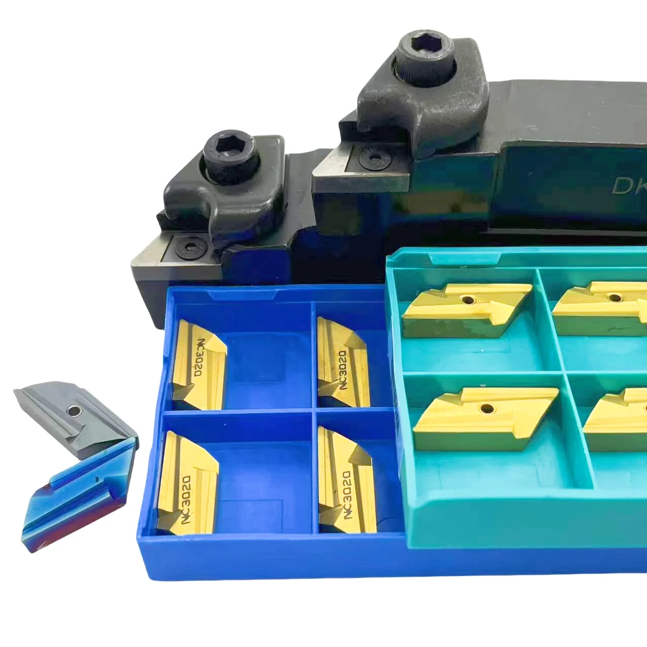 

High quality DKJNR2020K16 DKJNR2525M16 93 degree external tool holder cutting tool set 10PCS KNUX160405R NC3020 turning insert
