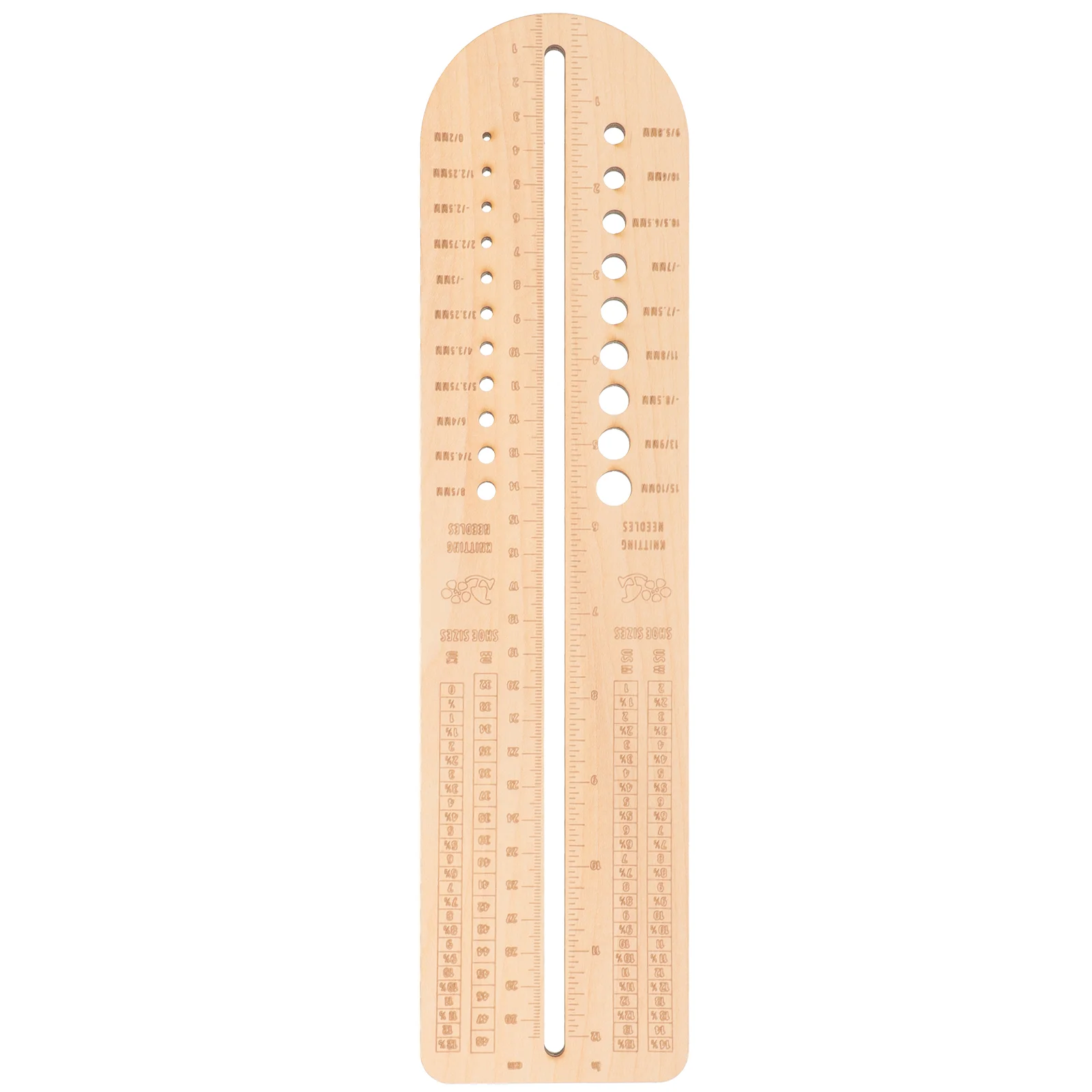 

Wooden Sock Blocker for Knitting Use Weaving Tool Model Blockers Rulers & Crochet Supplies
