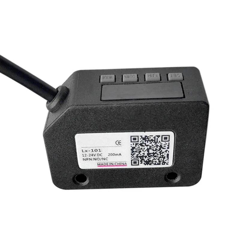 LX101 Color Code Sensor Label Sensor Photoelectric Contrast Sensor 12-24V DC Dig