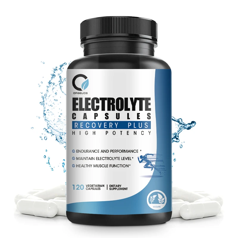 

Электролитные капсулы | Добавка к быстрой гидратации | Keto Friendly | Мягкий на желудке | Магний, калий, натрий и цинк